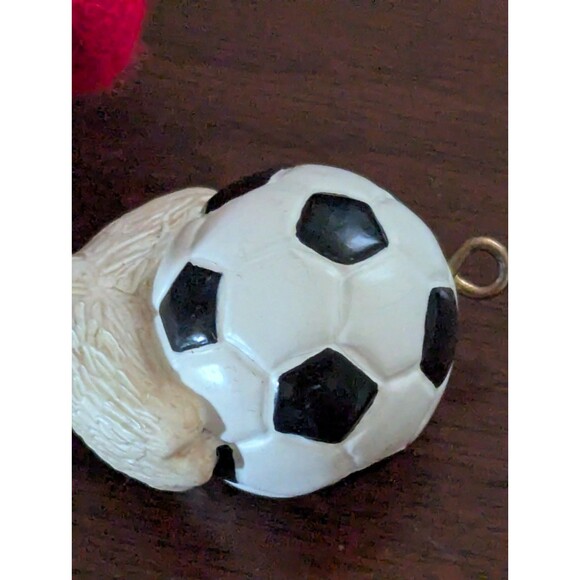 Carlton Cards Thats The Spirit Ornament Soccer Ball Vintage 1996 CXOR-117T - Picture 4 of 6